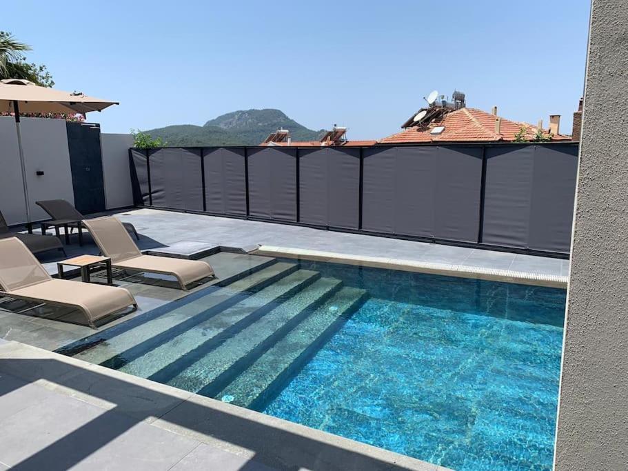 Havuzlu Korunakli Jakuzili Villa Fethiye Kültér fotó